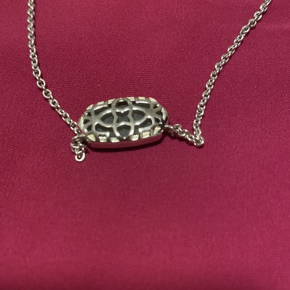 Kendra Scott Black and Silver Necklace - Picture 3 of 4